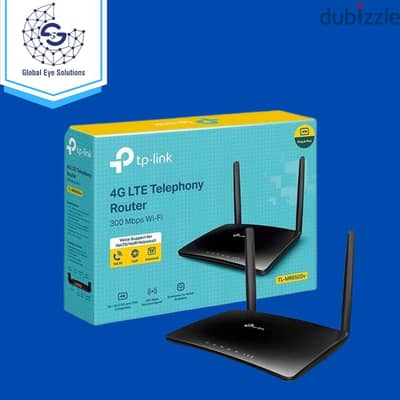 TL-MR6500v 300 Mbps Wireless N 4G LTE Telephony Router