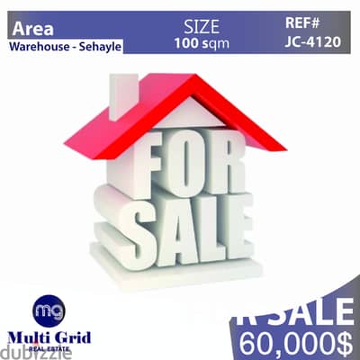 JC-4120 /  Warehouse for Sale in Sehayleh, مستودع للبيع في سهيلة