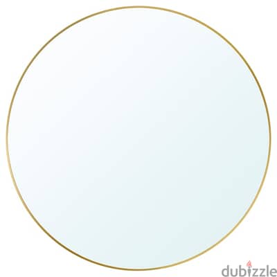 GOLDEN ROUND MIRROR