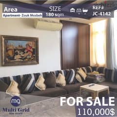 Zouk Mosbeh, Apartment for Sale, 180 m2, شقة للبيع في ذوق مصبح 0