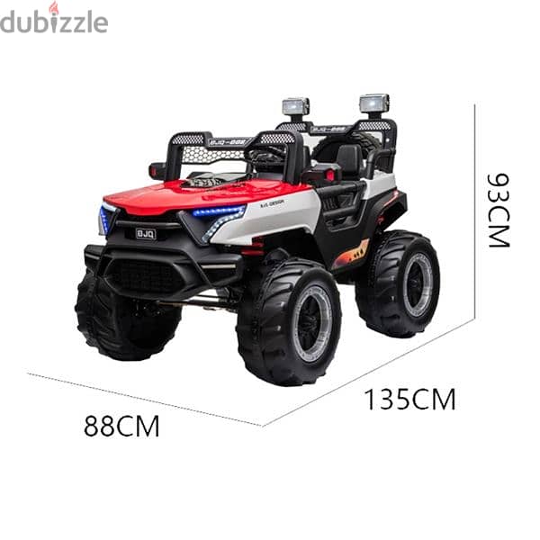 Children's Electric 12V7AH Battery Operated Large Double Seat Off-Road 1