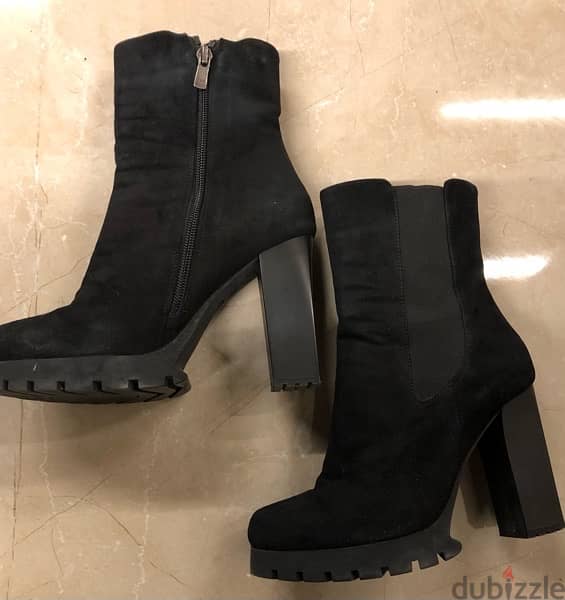any boot for 5$ !!!! shoes for women, black boot high quality, size 37 2