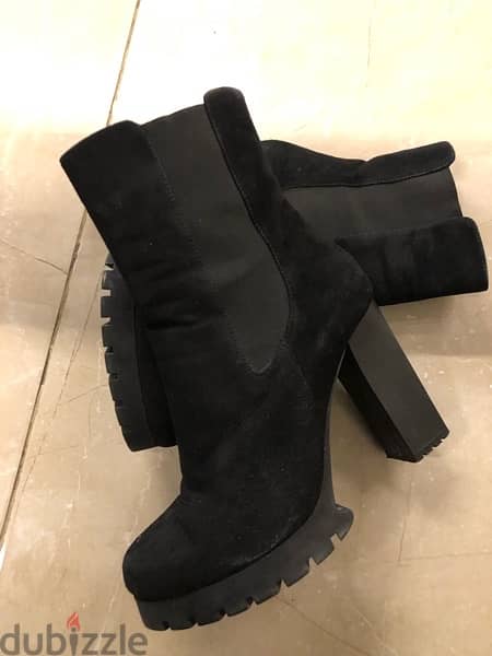 any boot for 5$ !!!! shoes for women, black boot high quality, size 37 5