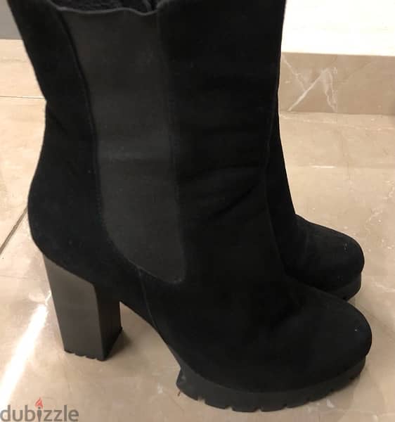 any boot for 5$ !!!! shoes for women, black boot high quality, size 37 7