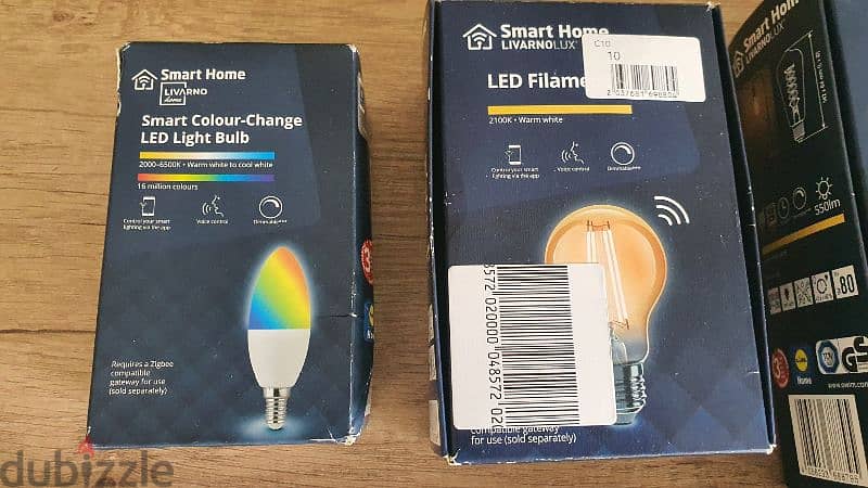 Smart Filament Led Bulbs + Zigbee Gateway 2