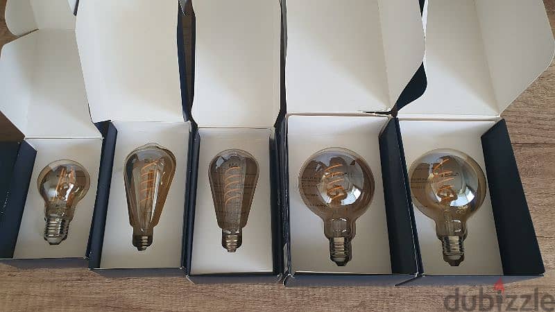 Smart Filament Led Bulbs + Zigbee Gateway 4