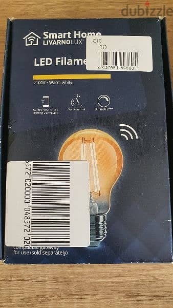 Smart Filament Led Bulbs + Zigbee Gateway 7