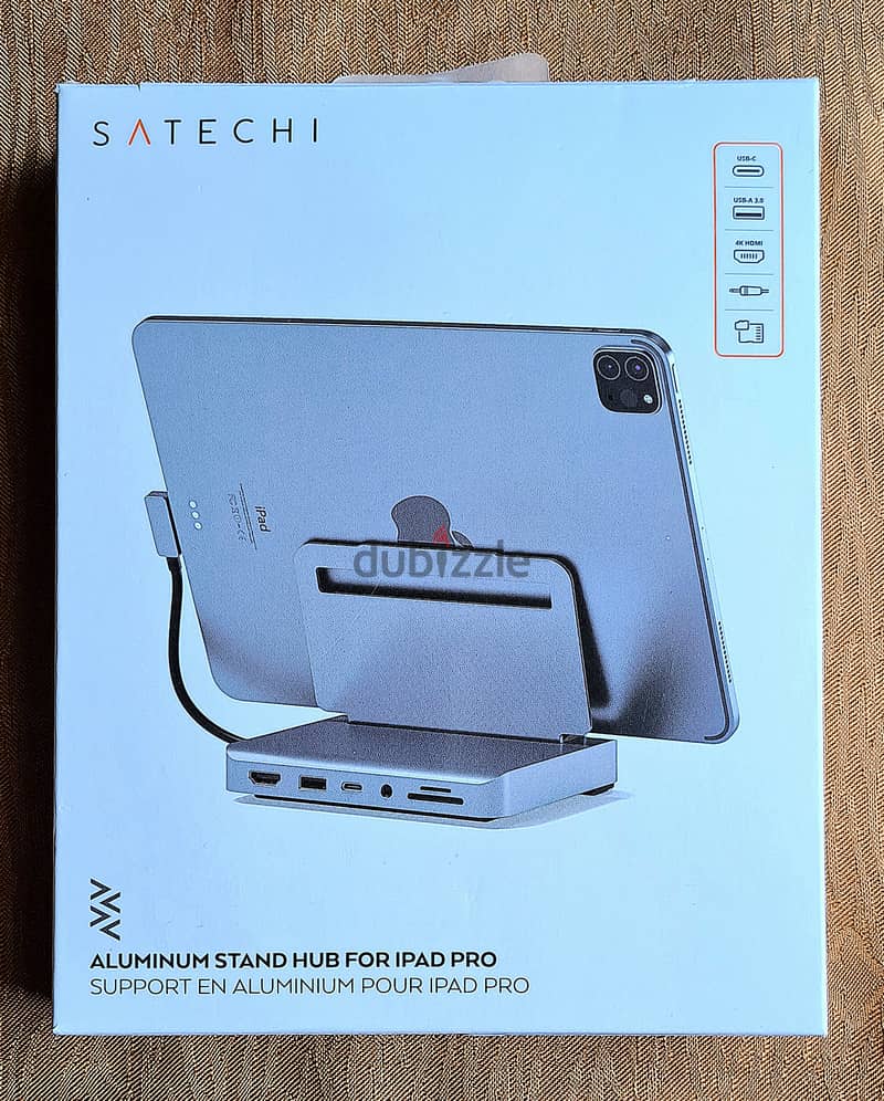 Satechi Aluminum Stand and Hub For iPad Pro 0