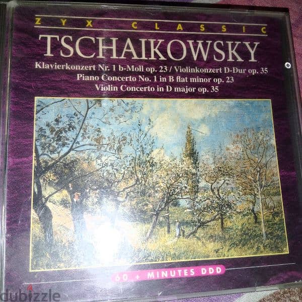 TSCHAIKOWSKY compact disc original made in germany 1