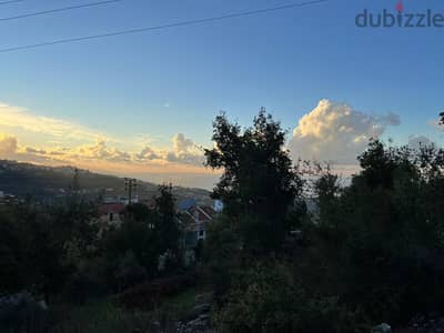 Panoramic View Land in Bikfaya for Sale