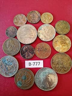 Scrap خردة lot# B-777 x 16 coins