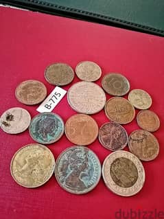 Scrap خردة lot# B-775 x 16 coins