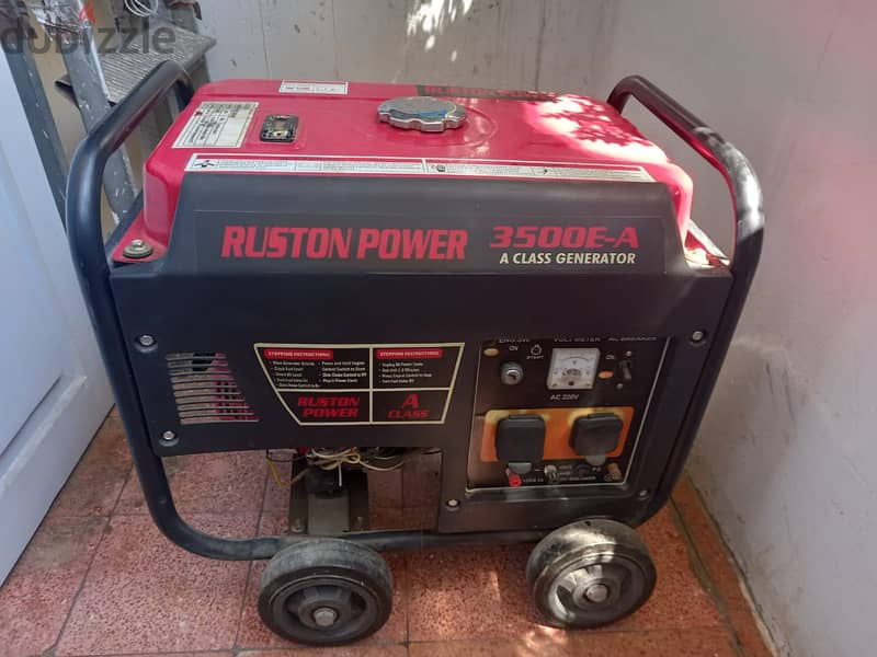 used generator in good condition
specs are in the picturesر 6