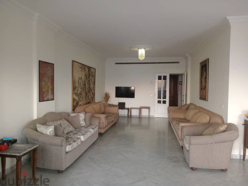 Fully Furnished Sea View Apartment in Baabda for Rent 2