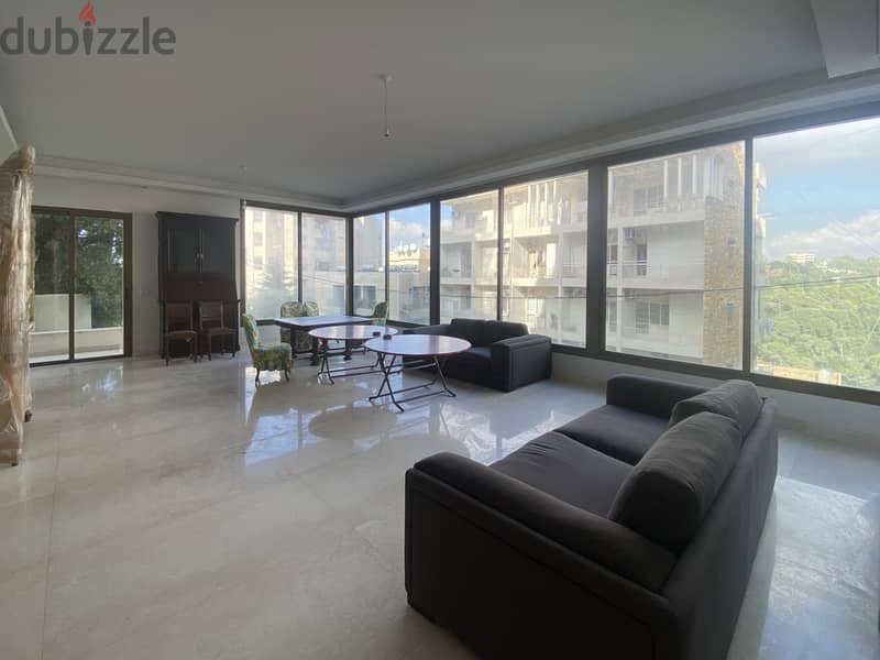 Apartment with Terrace and Garden for Rent in Baabda 0