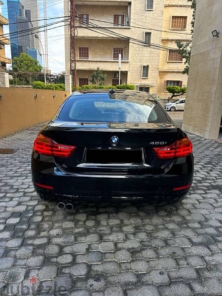 BMW 420i Gran coupe 2017 black on black 5
