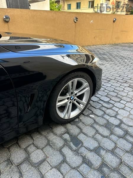BMW 420i Gran coupe 2017 black on black 6