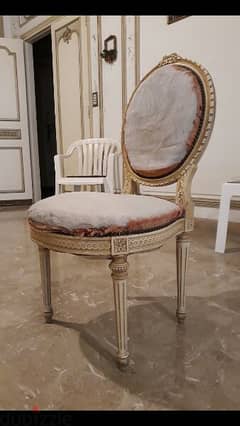 ANTIQUE CHAIR STYLE LOUIS XV
