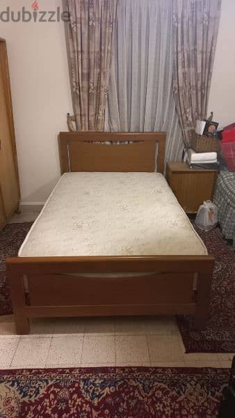 2 beds with Matresses - used /good condition 1