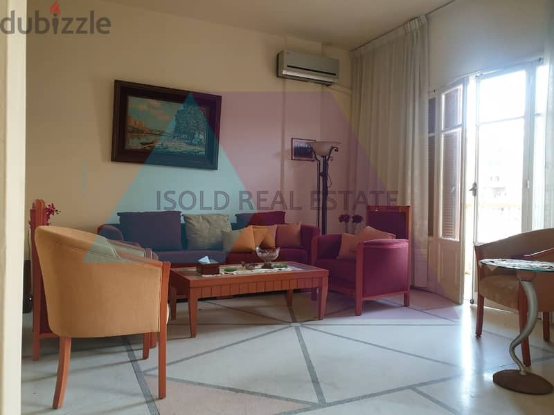 Fully furnished 115 m2 apartment for sale in Achrafieh 2