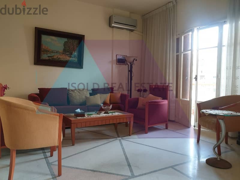 Fully furnished 115 m2 apartment for sale in Achrafieh 3