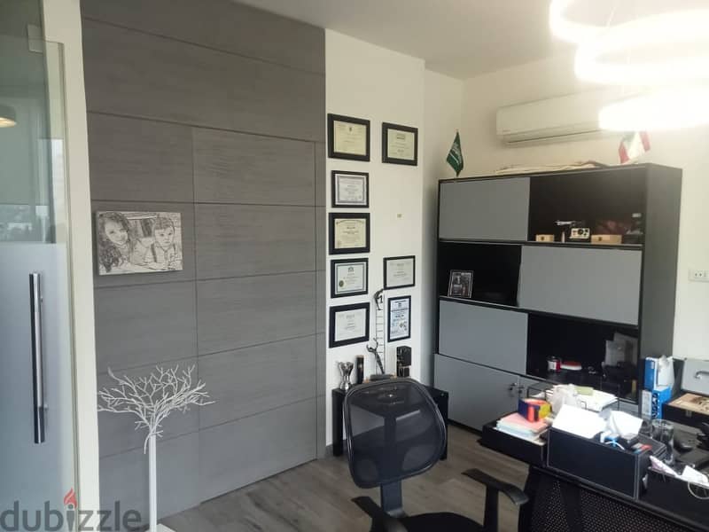 60 Sqm | Fully decorated office for rent or sale in Achrafieh 1