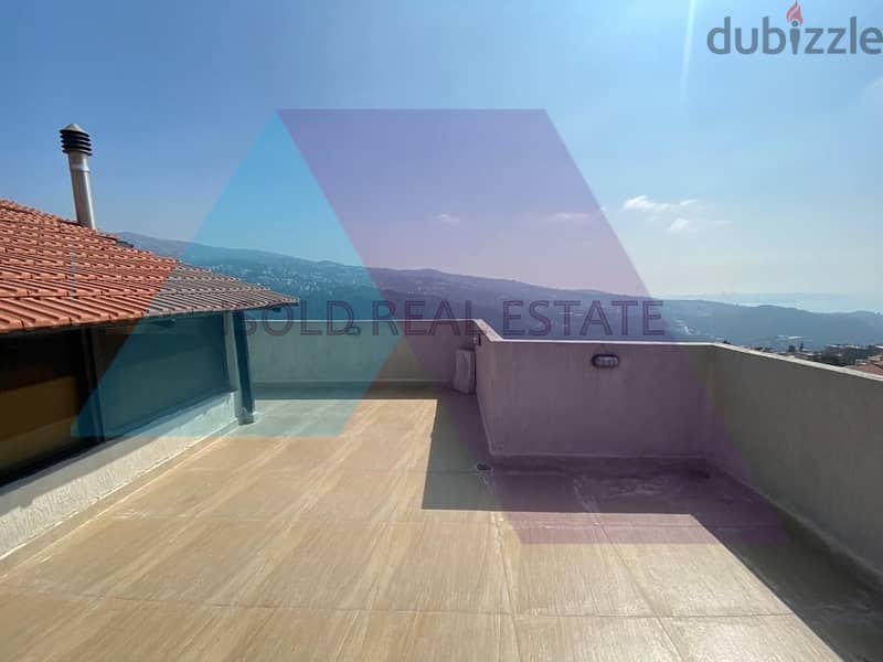 Furnished & Decorated 250 m2 duplex + 40 m2 terrace for sale in Jeita 3