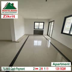 Apartment for sale in ZIKRIT!!!!! 0