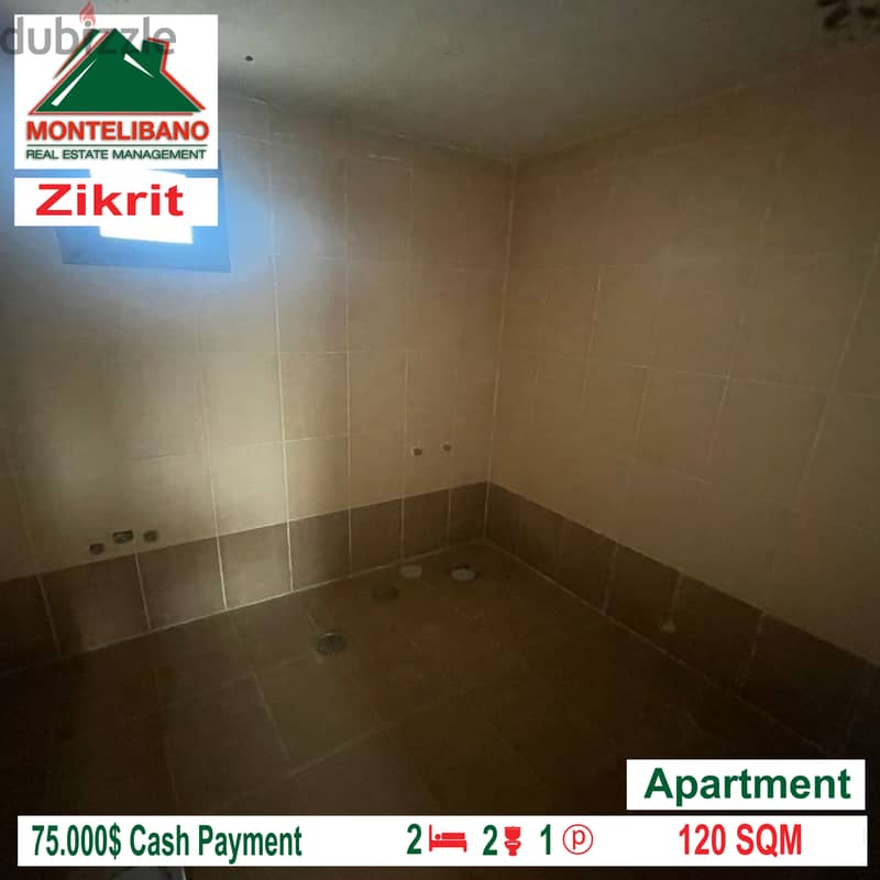Apartment for sale in ZIKRIT!!!!! 2