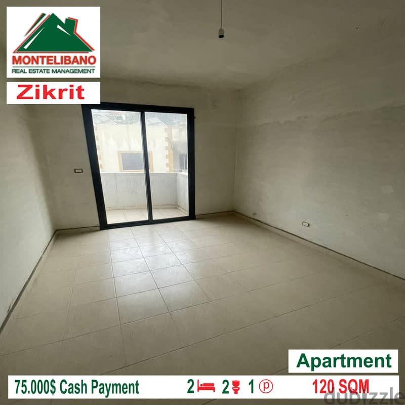 Apartment for sale in ZIKRIT!!!!! 3