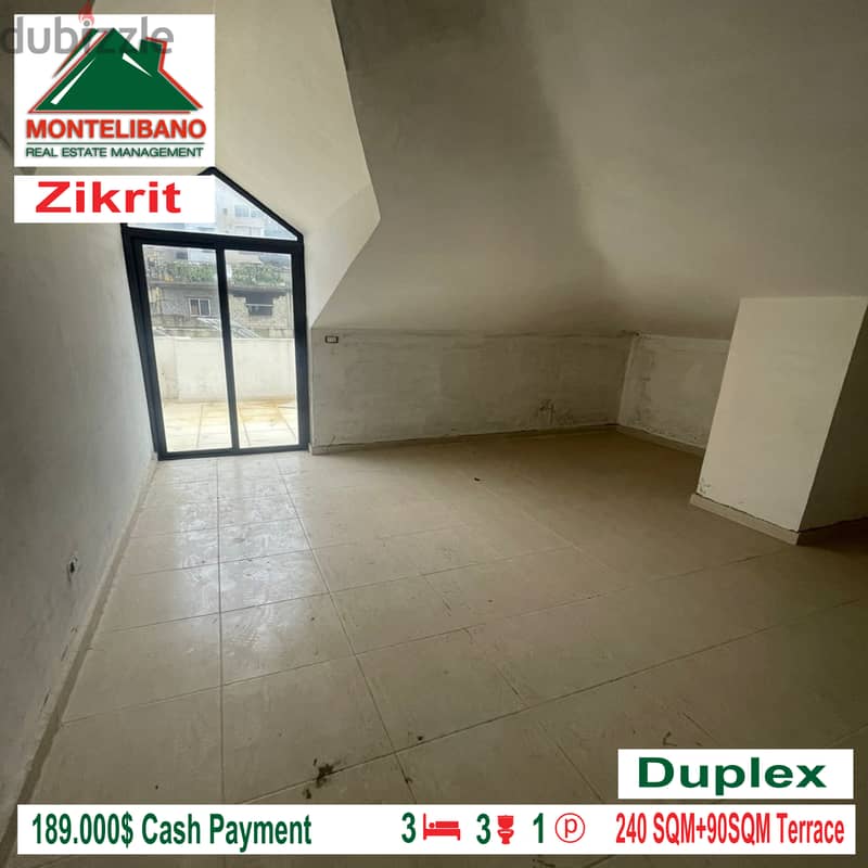 Duplex for sale in ZIKRIT!!!! 0