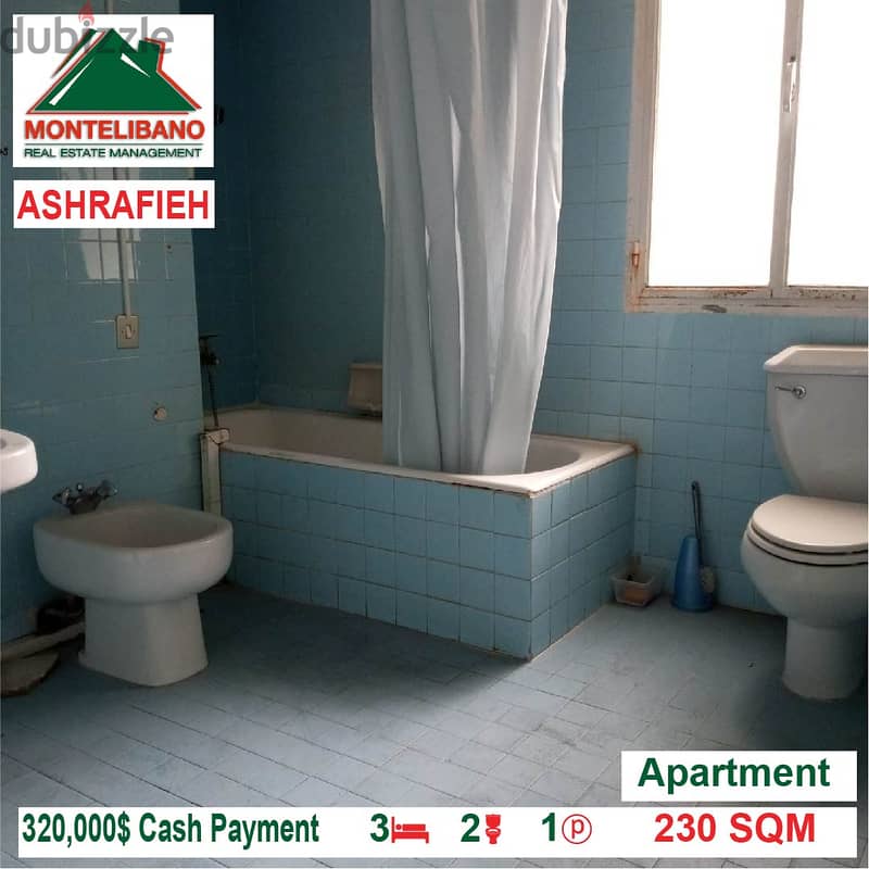 320000$!! Apartment for sale located in Ashrafieh!! 5
