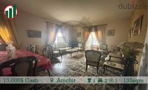 Semi Furnished Apartment For Sale in Amchit!