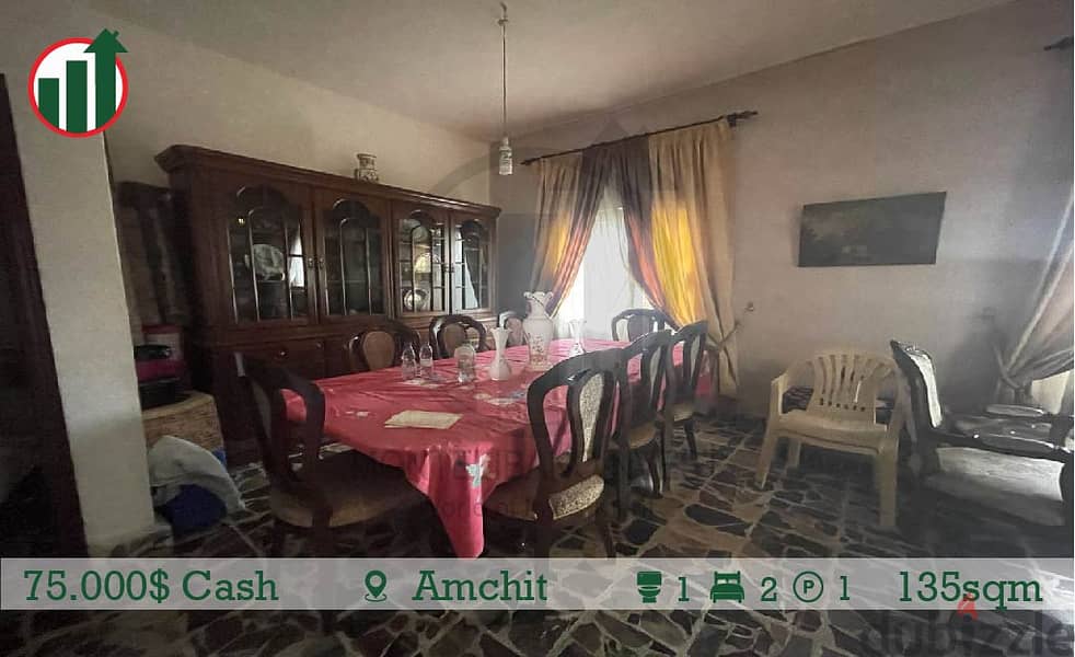 Semi Furnished Apartment For Sale in Amchit! 1