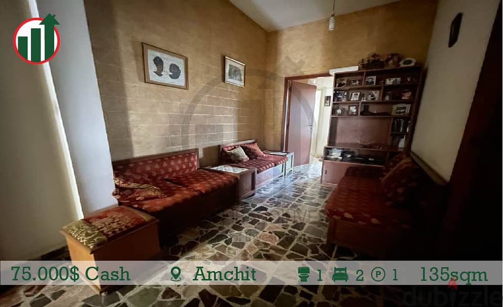 Semi Furnished Apartment For Sale in Amchit! 2