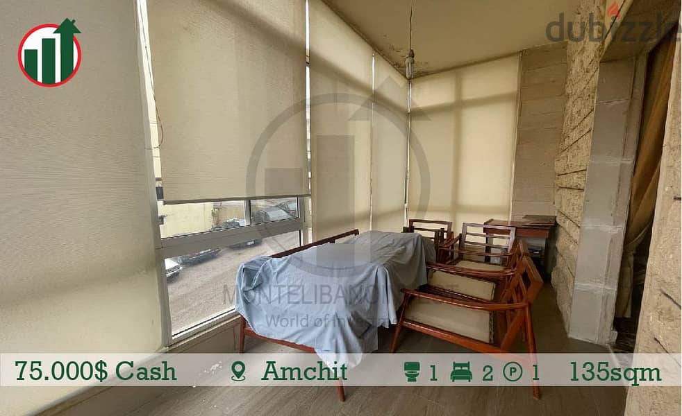 Semi Furnished Apartment For Sale in Amchit! 3