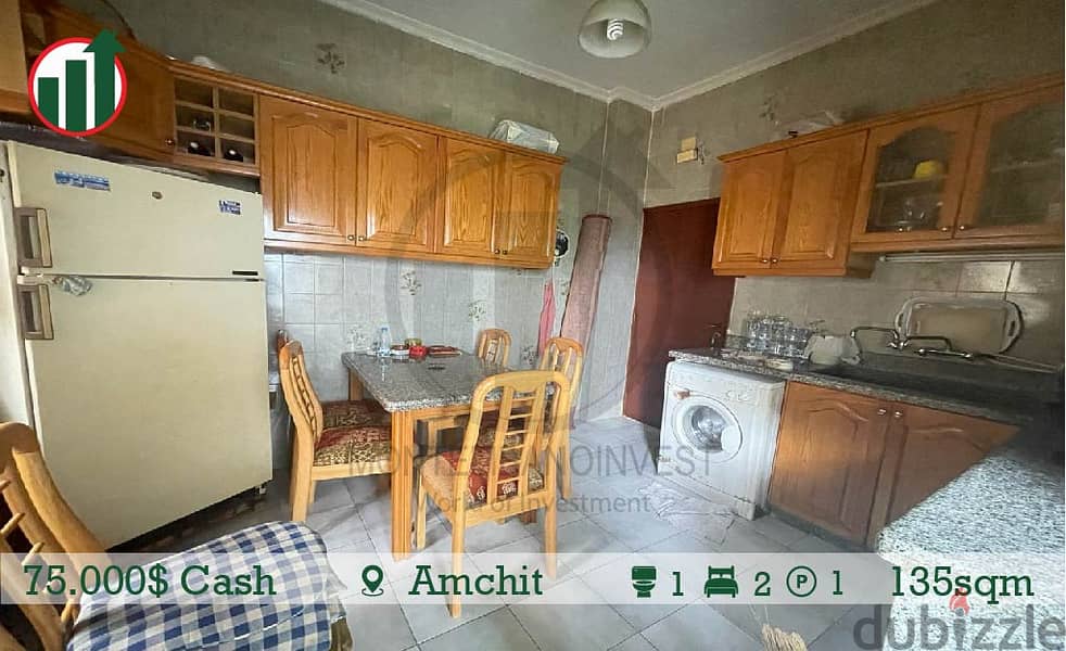 Semi Furnished Apartment For Sale in Amchit! 4