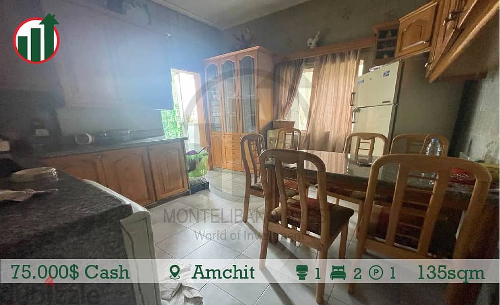 Semi Furnished Apartment For Sale in Amchit! 5