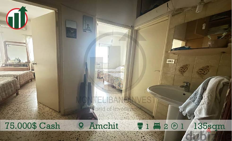 Semi Furnished Apartment For Sale in Amchit! 7
