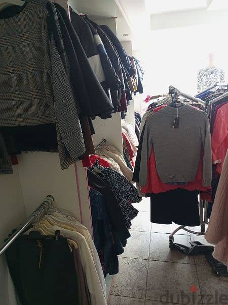 clothing store for liquidation محل تياب تصفية بسبب الإقفال 3