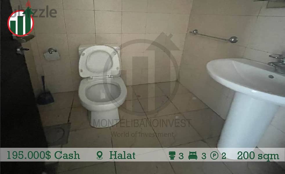 Open Sea View Apartment for sale in Halat! 7