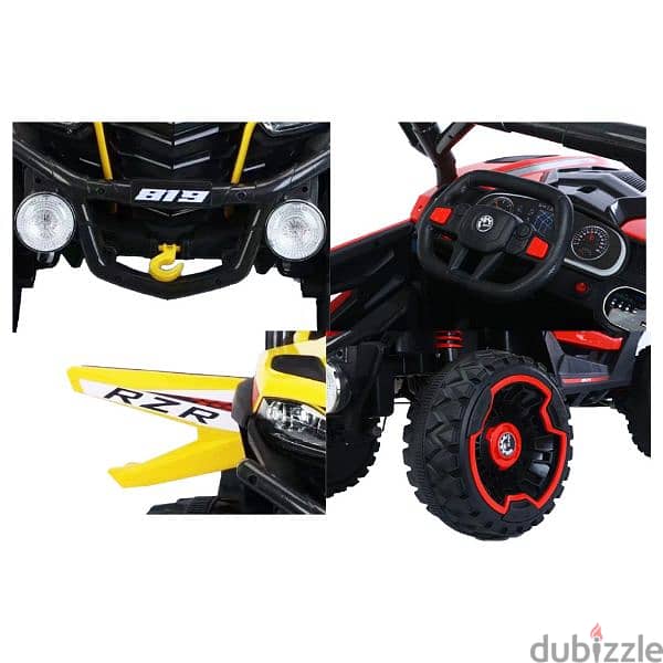 Children 12V7AH Ride On Rechargeable Jeep 2
