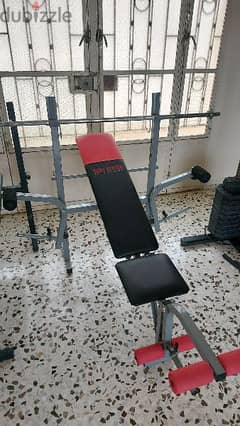 Adjustable bench like new not used 0