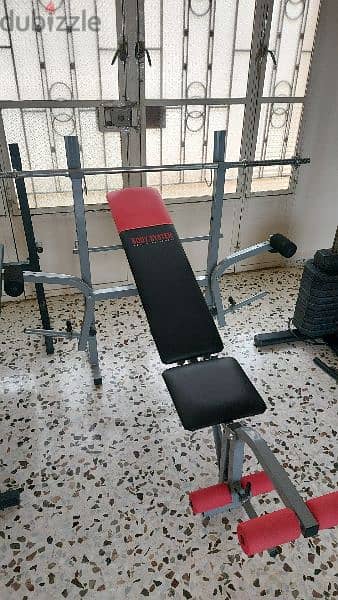 Adjustable bench like new not used