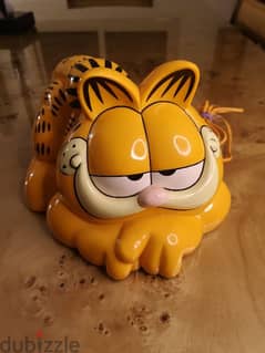 1978 Garfield piggy bank phone