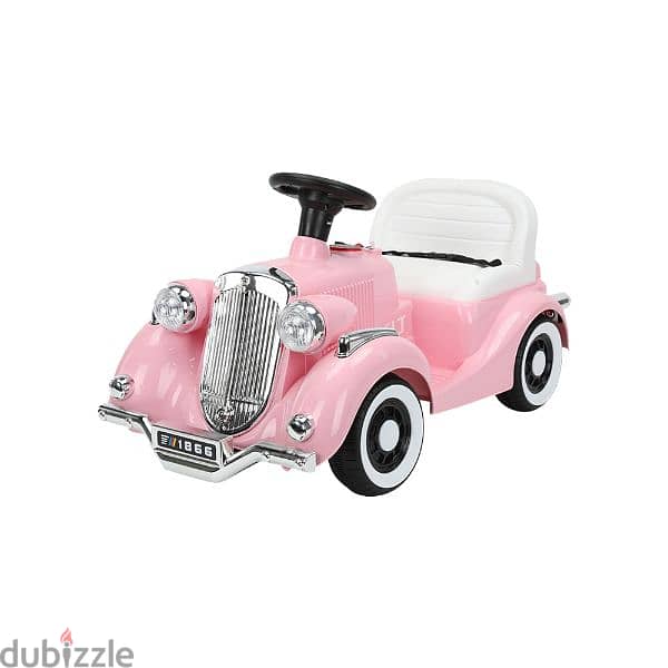 Children Vintage 6V4AH Rechargeable Battery Operated Car 3