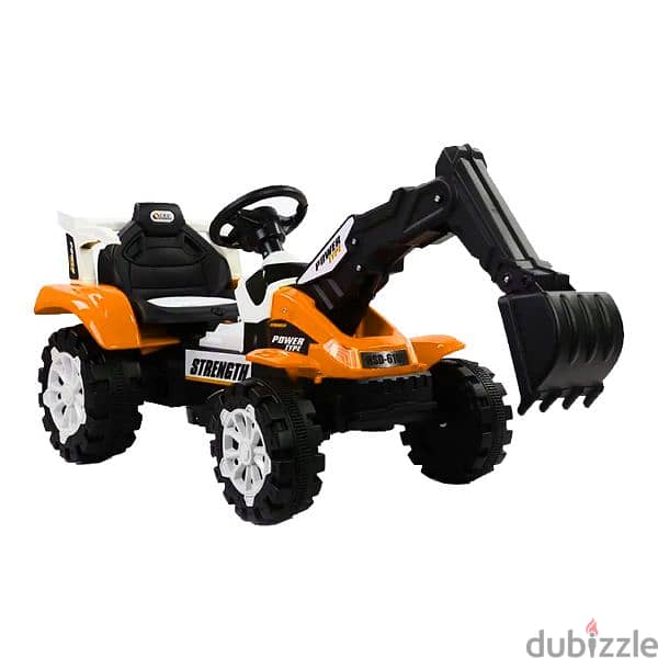 Children 6V4.5AH Battery Operated Excavator with Light and Music 3