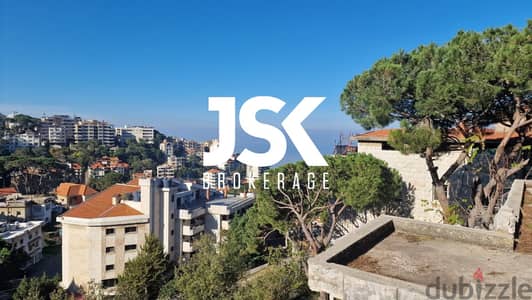 L14293 - Traditional Lebanese Building For Sale in Broumana