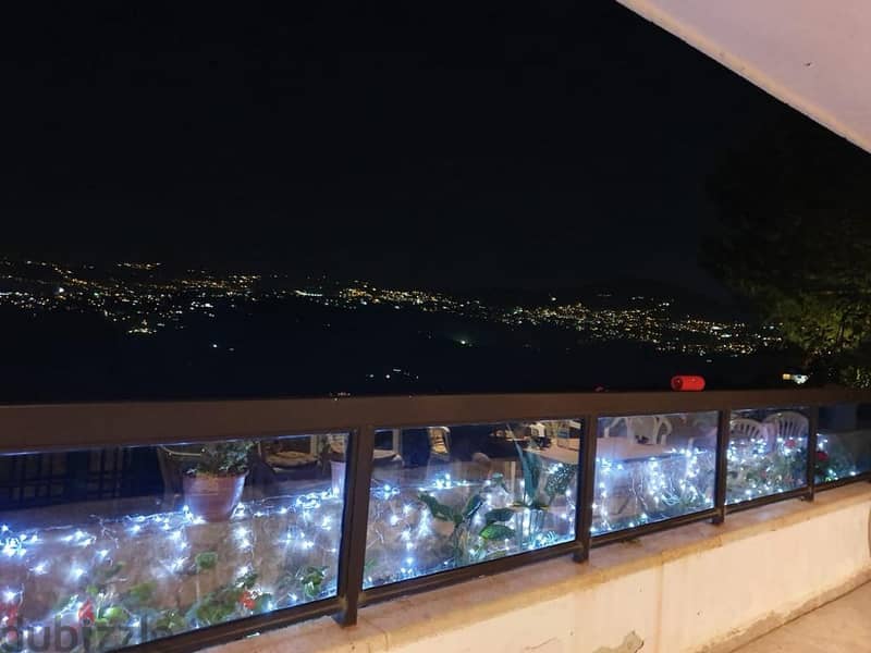 Amazing view from Dhour El Abadiye apartment with Terrace and Garden 3