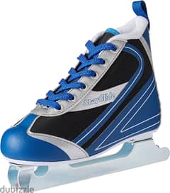 Ice skating star guide blue color size 1 0
